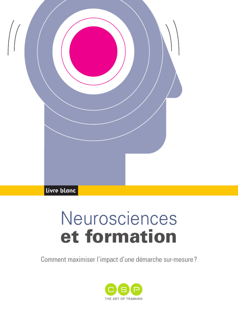 Neurosciences et Apprentissage Sur-Mesure | PDF | Apprentissage | Mémoire