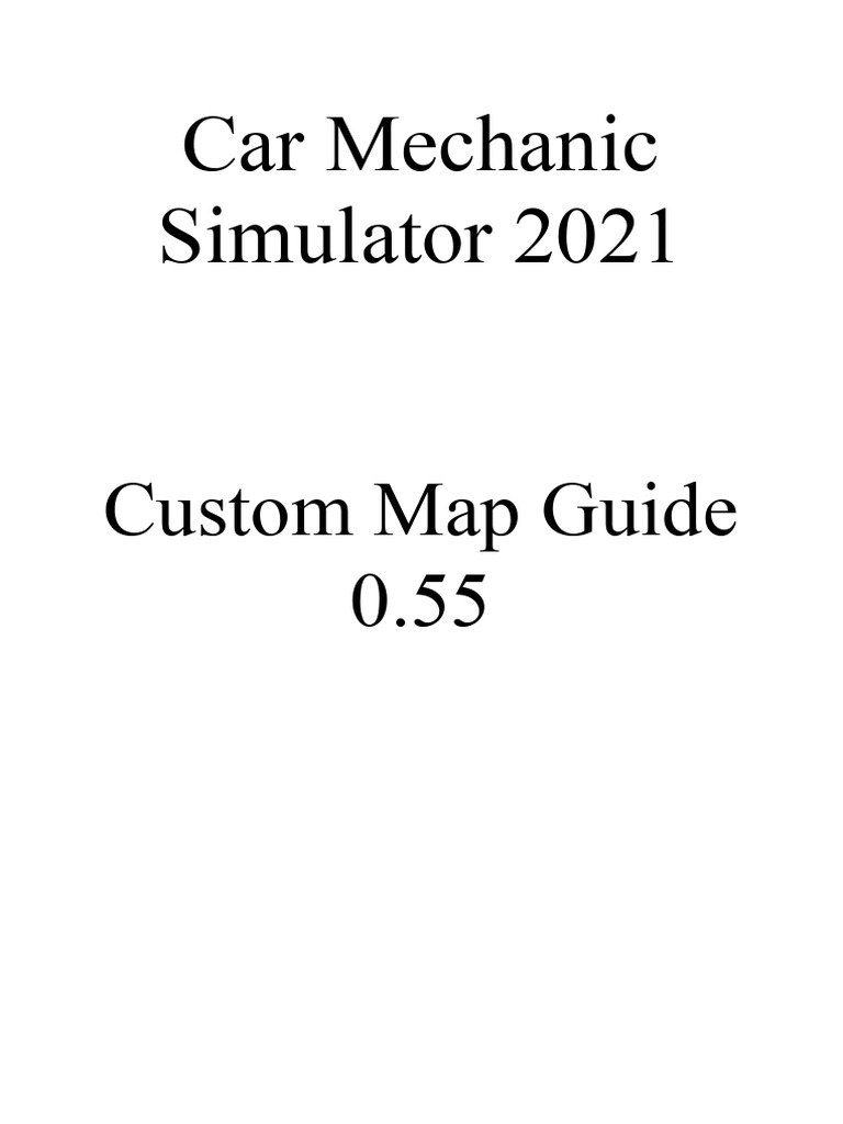 Custom Map Creation for CMS 2021 | PDF | Computer File | Unity (Game ...
