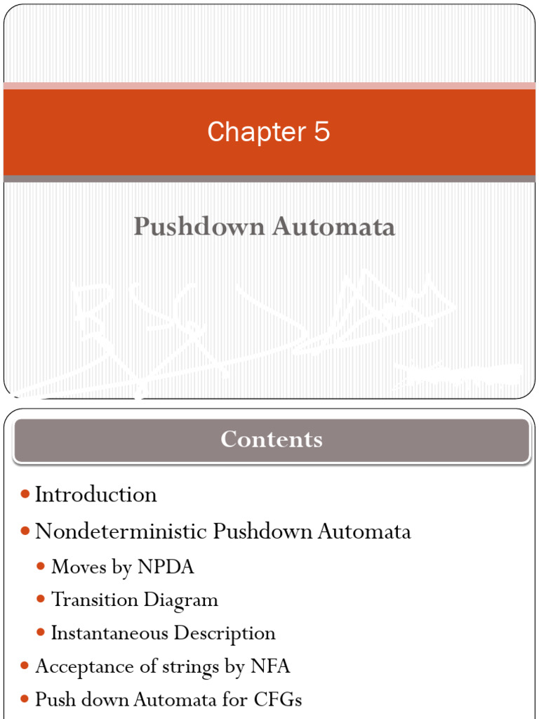 Lecture 10 & 11 - Chapter 5 | PDF | Models Of Computation | Theory Of ...