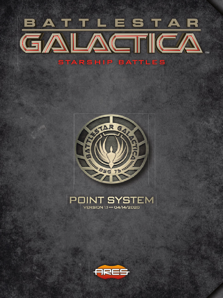 Battlestar Galactica Point System Guide | PDF | Post Apocalyptic ...