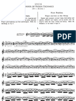 Sevcik - School of Violin Technics Op (1) .1, Book 1