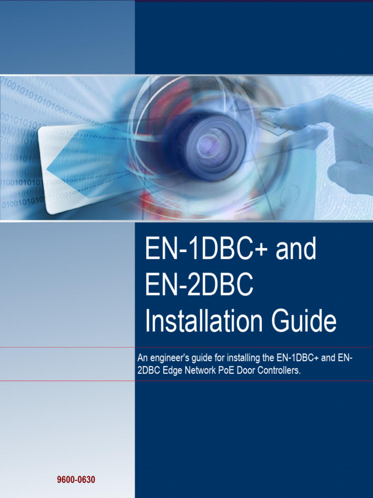 9600-0630 Issue 1.1.1.4 EN-1DBC+ and EN-2DBC - Installation Guide | PDF ...