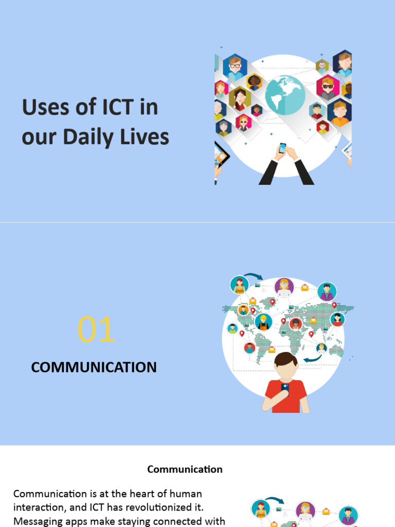 Key Uses of ICT in Daily Life | PDF | Educational Technology ...