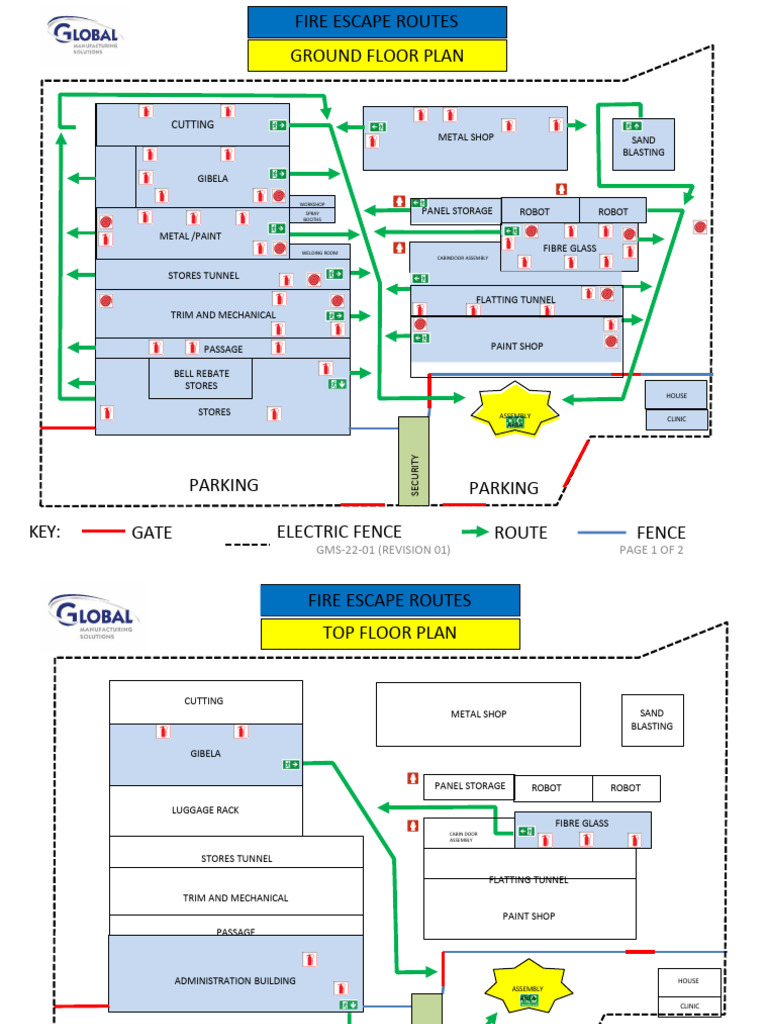 Gms 22 01 Fire Escape Plan Pdf