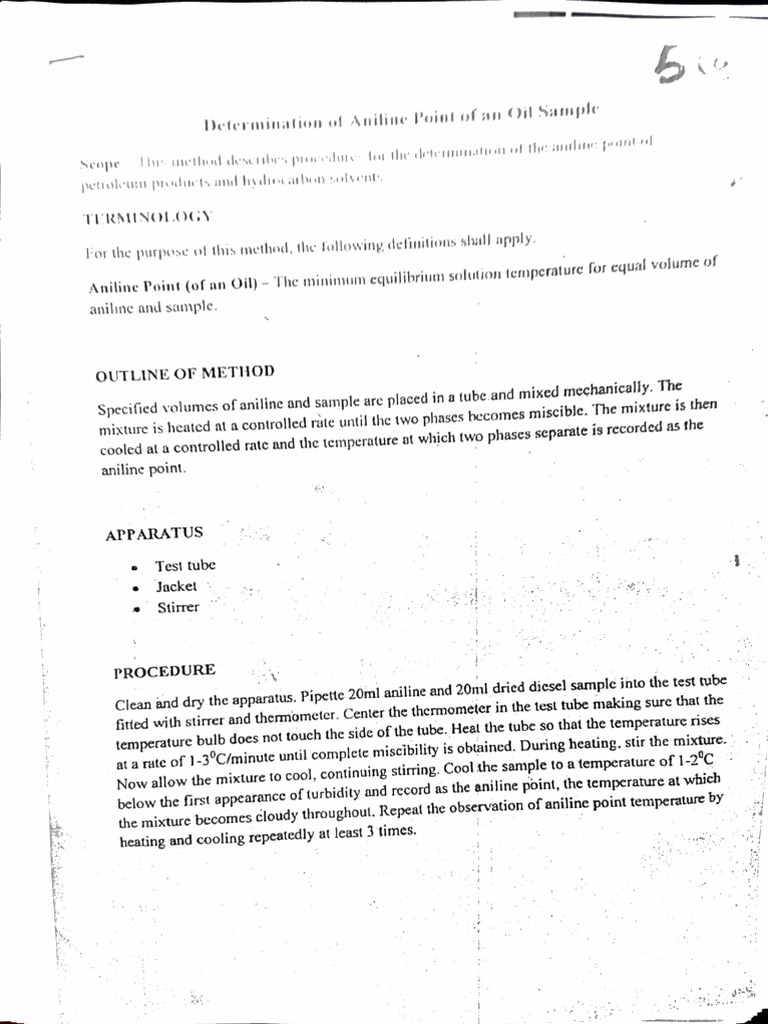 Fuel Lab Manual | PDF | Phases Of Matter | Metrology