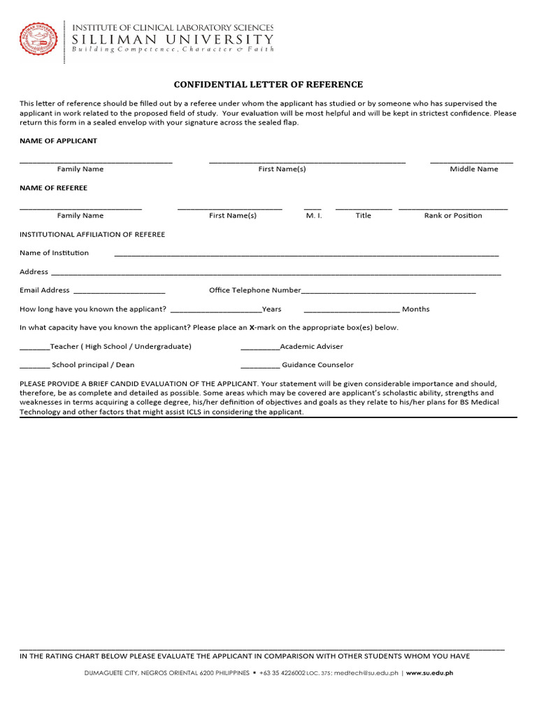 reference letter PDF