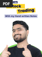 Free Handwritten Trading Notes Class | PDF | Stocks | Money