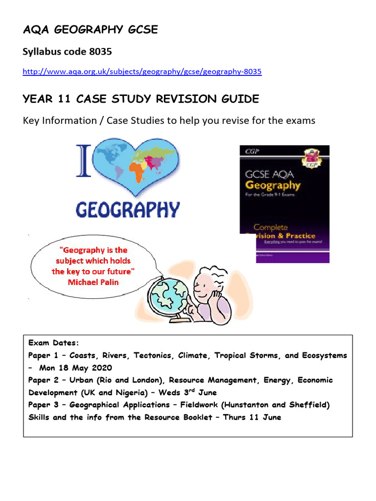 Y11 - Revision Guide Practice Questions p1 p2 and p3 | PDF | Renewable ...