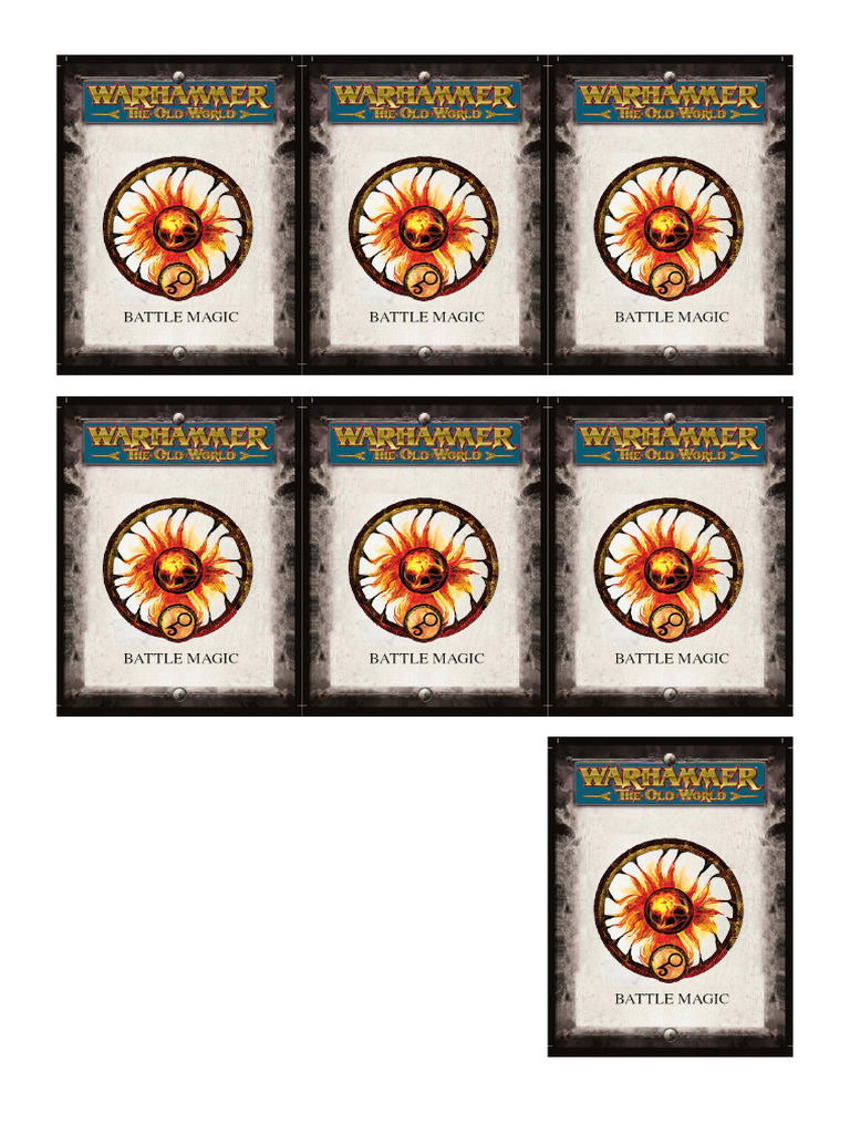 Battle Magic Back | PDF