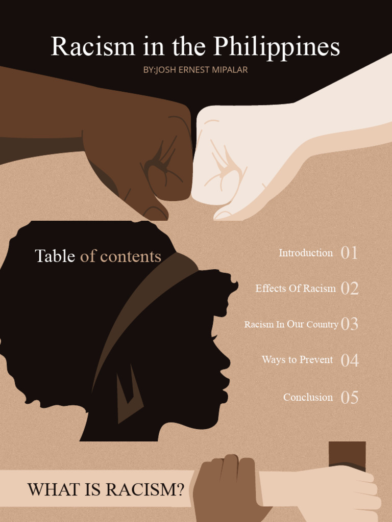 Understanding Racism in the Philippines | PDF | Racism | Discrimination ...