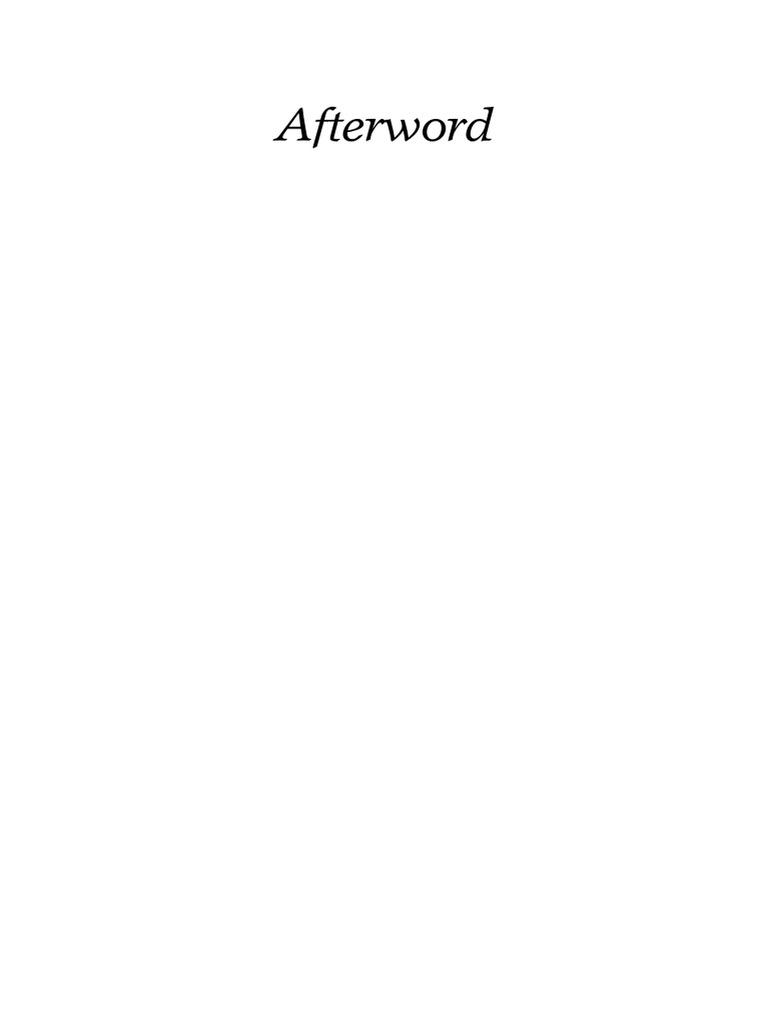 Angels in America - Afterword | PDF