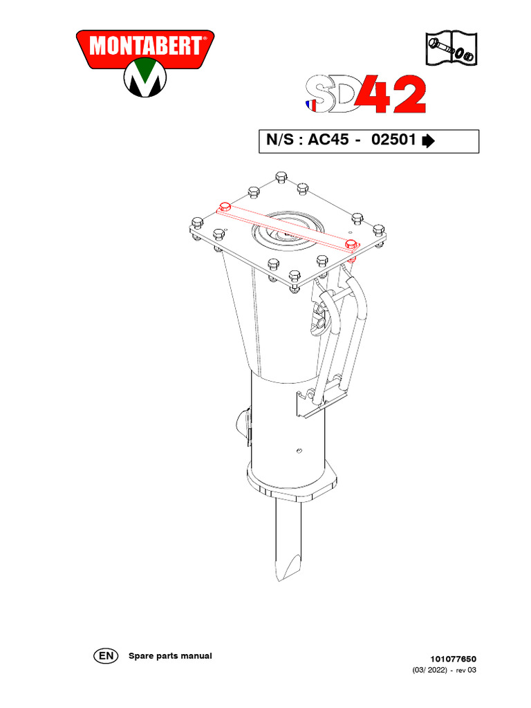 Parts Manual SD42 | PDF | Valve | Piston