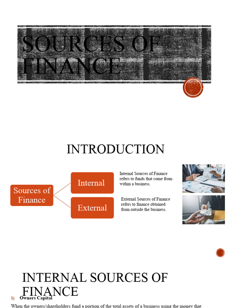 Sources of Finance | PDF | Interest | Stocks