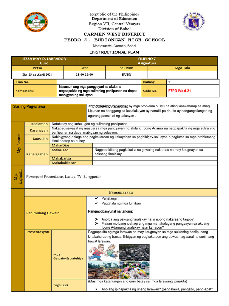 Filipino 7 Cot | PDF