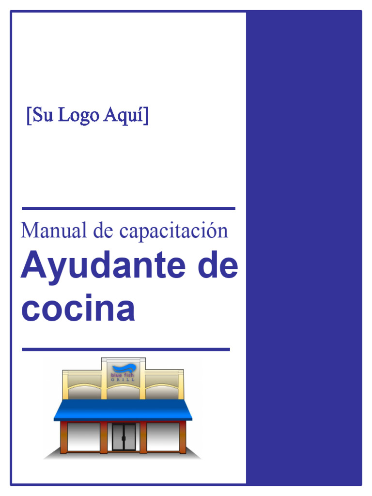 Manual Ayudante de Cocina | PDF | Alimentos | Cocina
