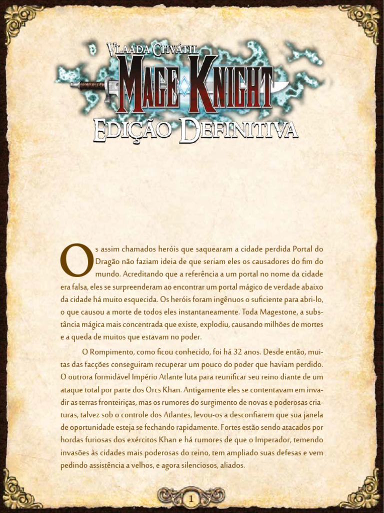 Ascensão dos Mage Knights | PDF | Dragão | Legião Romana