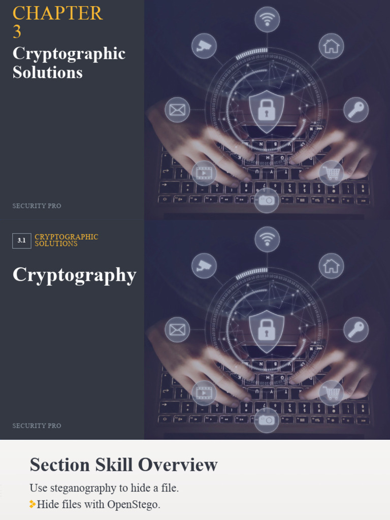 3.0 Cryptographic Solutions | PDF | Cryptography | Public Key Certificate