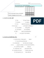 Eval Orth Cm2 Homonymes Lettres Muettes Accent