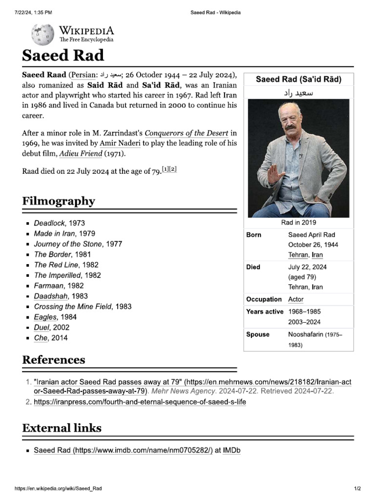 Saeed Rad | PDF