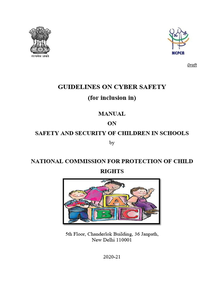 Cyber Safety Guidelines for Schools | PDF | Computer Security | Security