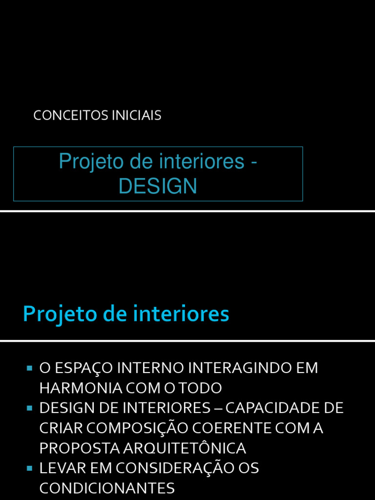 Fundamentos do Design de Interiores | PDF