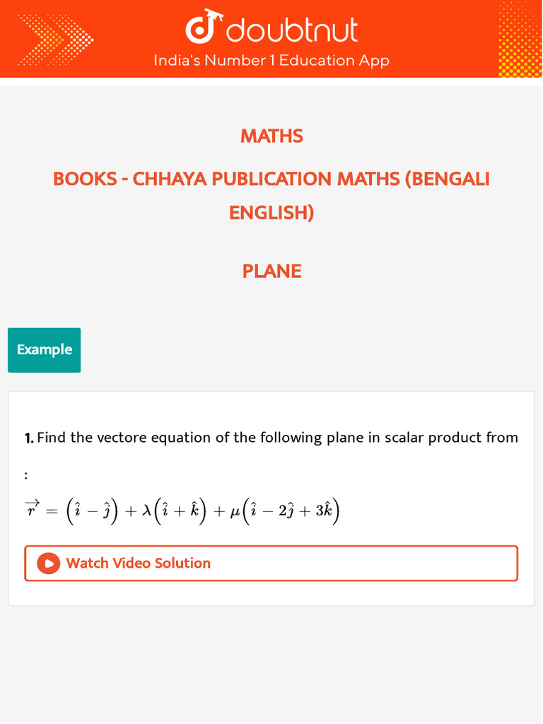 Books Doubtnut Question Bank | PDF | Cartesian Coordinate System ...