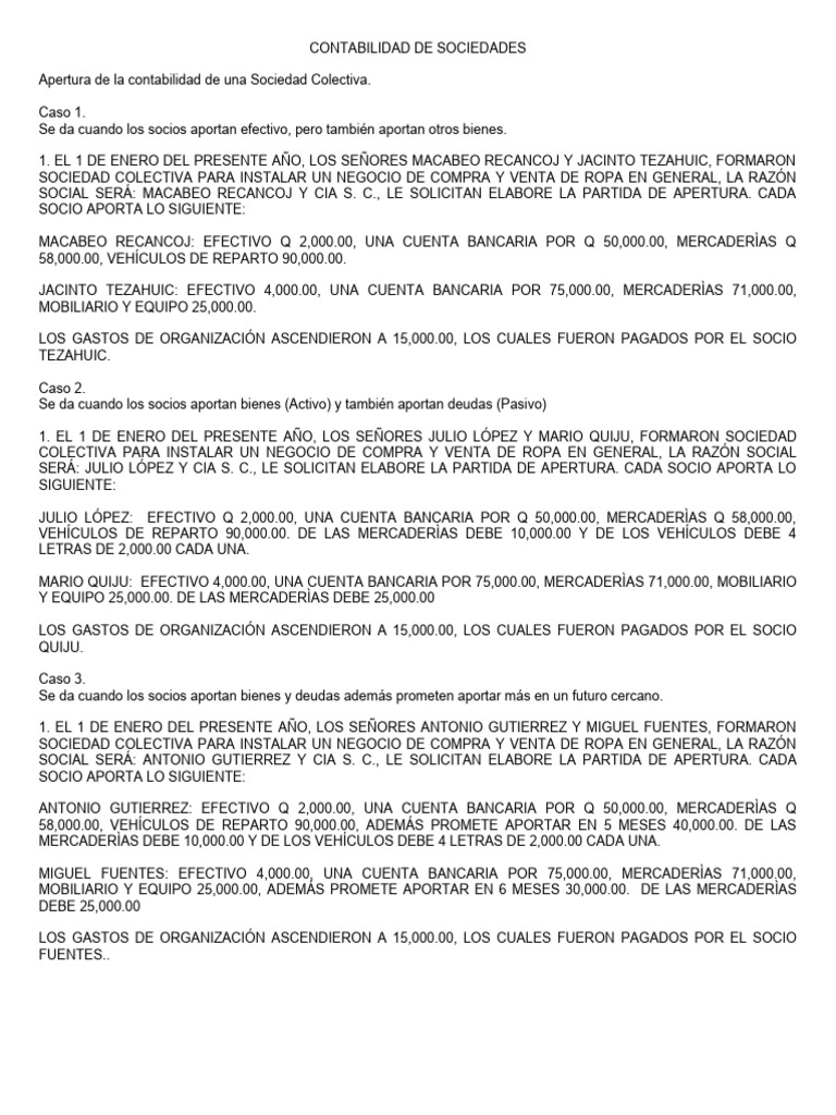Ejemplo contabilidad de sociedades autoguardado pdf economias