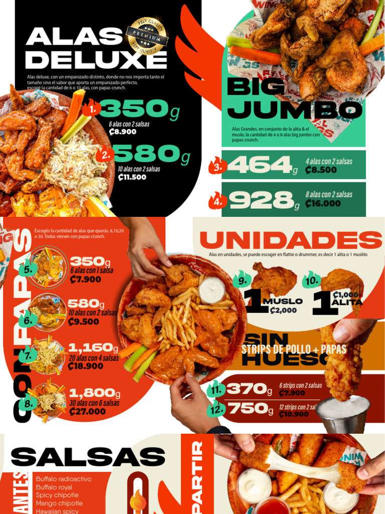 Menu Royal Compressed | PDF | Alimentos