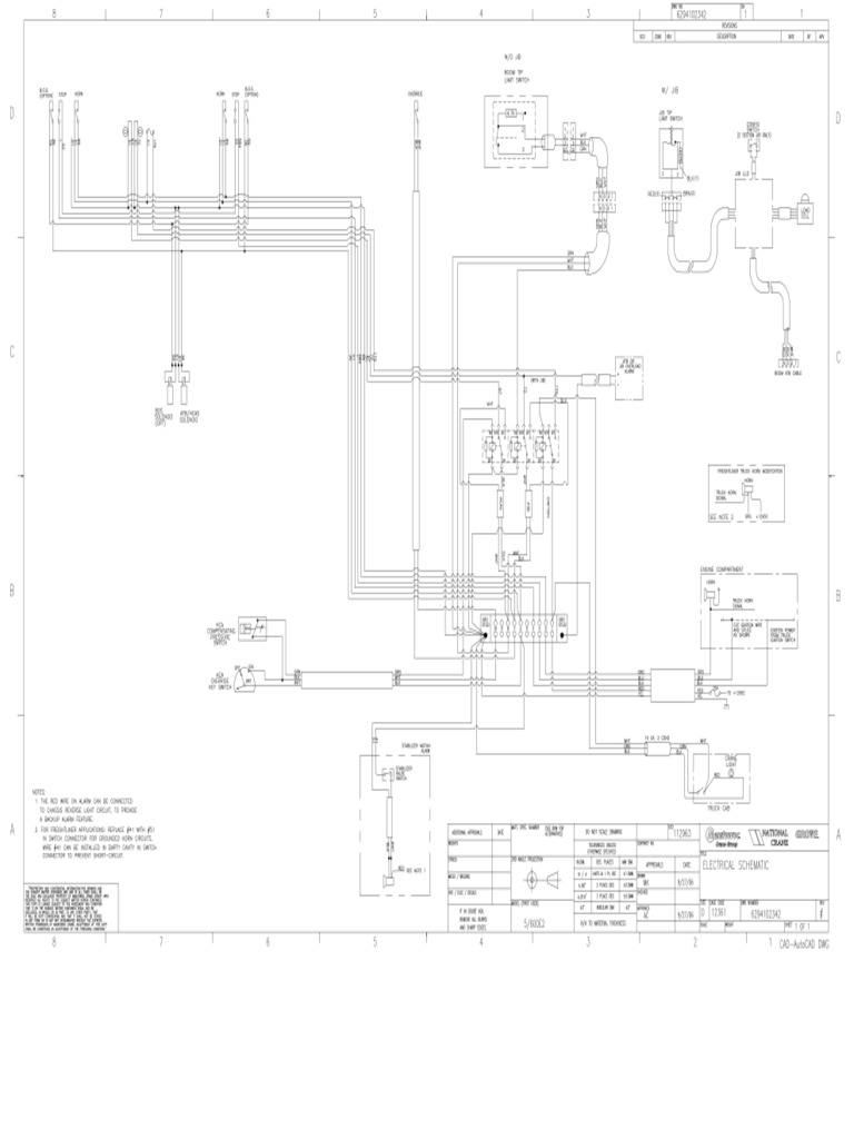 National 600E2 Elec Schematic | PDF