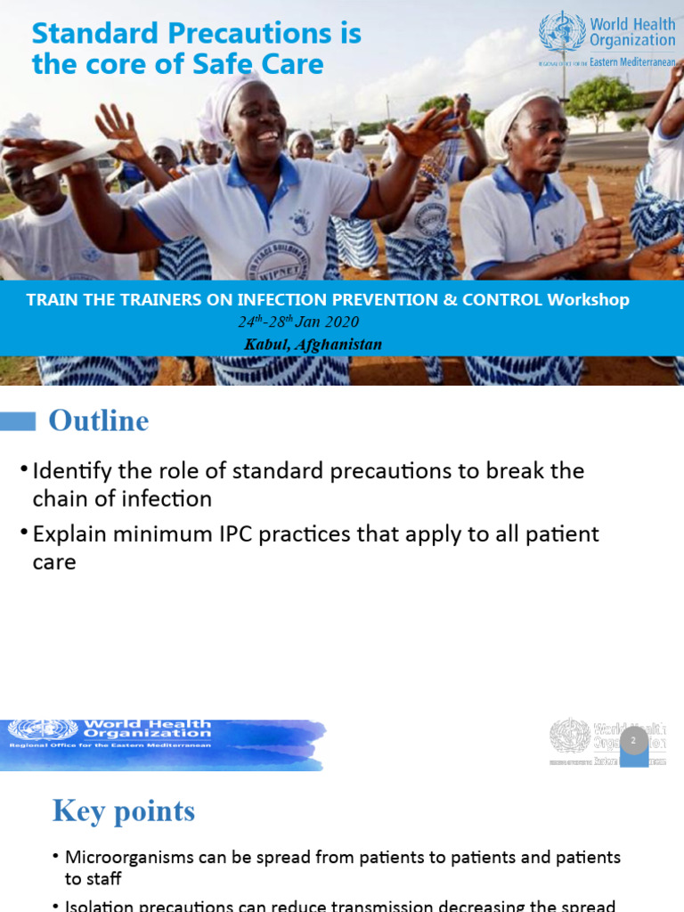 Key Elements of Standard Precautions | PDF | Hygiene | Hand Washing