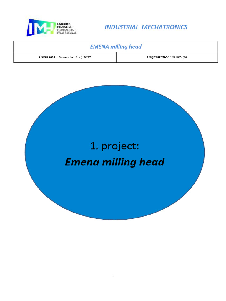 Emena challenge definition pdf mechatronics engineering