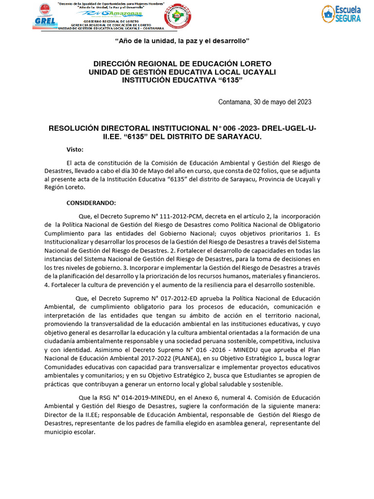 6135 RDCG | PDF | Ciencias sociales