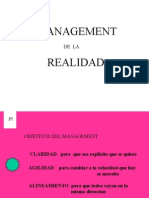 El Management de La Realidad