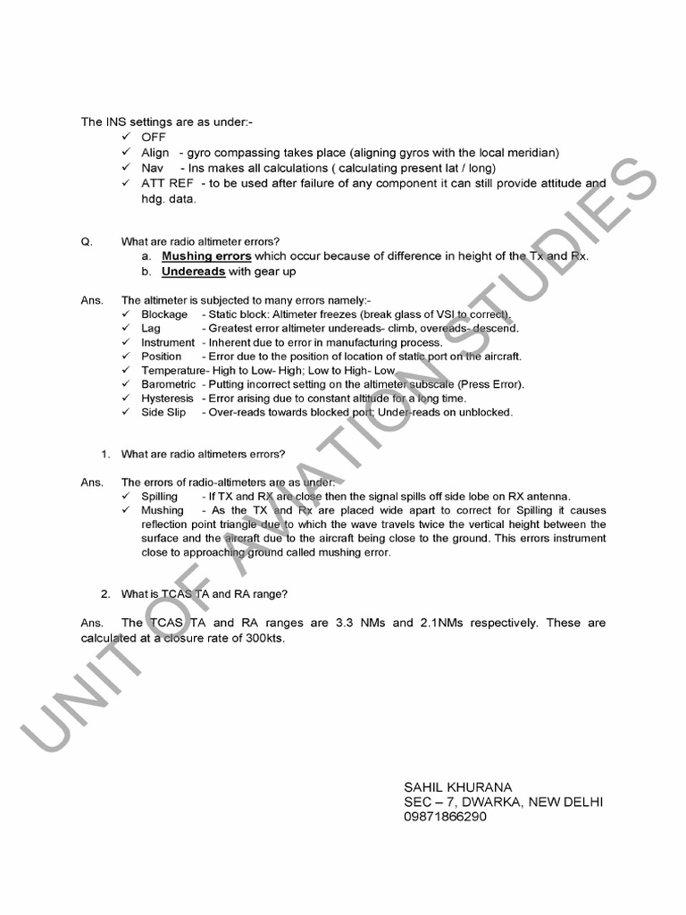 Atpl File | PDF
