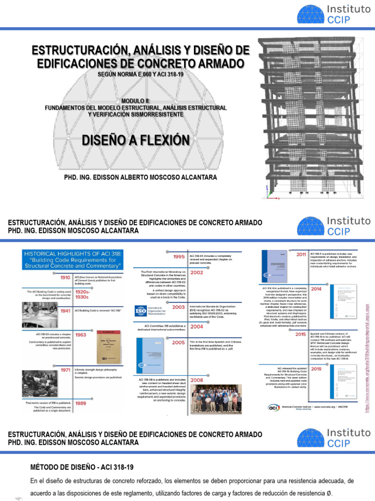 11 CCIP CA Diseño A Flexión | PDF | Concreto reforzado | Hormigón