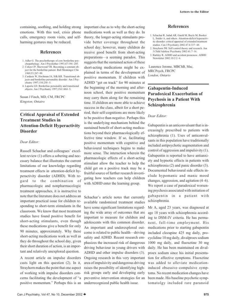 gabapentin og adhd