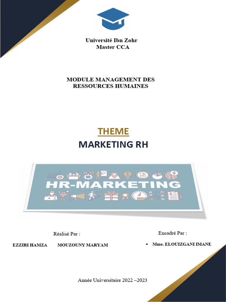 Marketing RH : Stratégies et Enjeux | PDF | Gestion des ressources ...