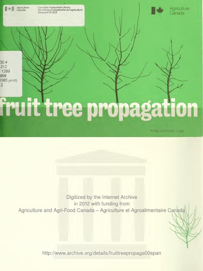 Fruit Tree Propagation | PDF | Grafting | Botany