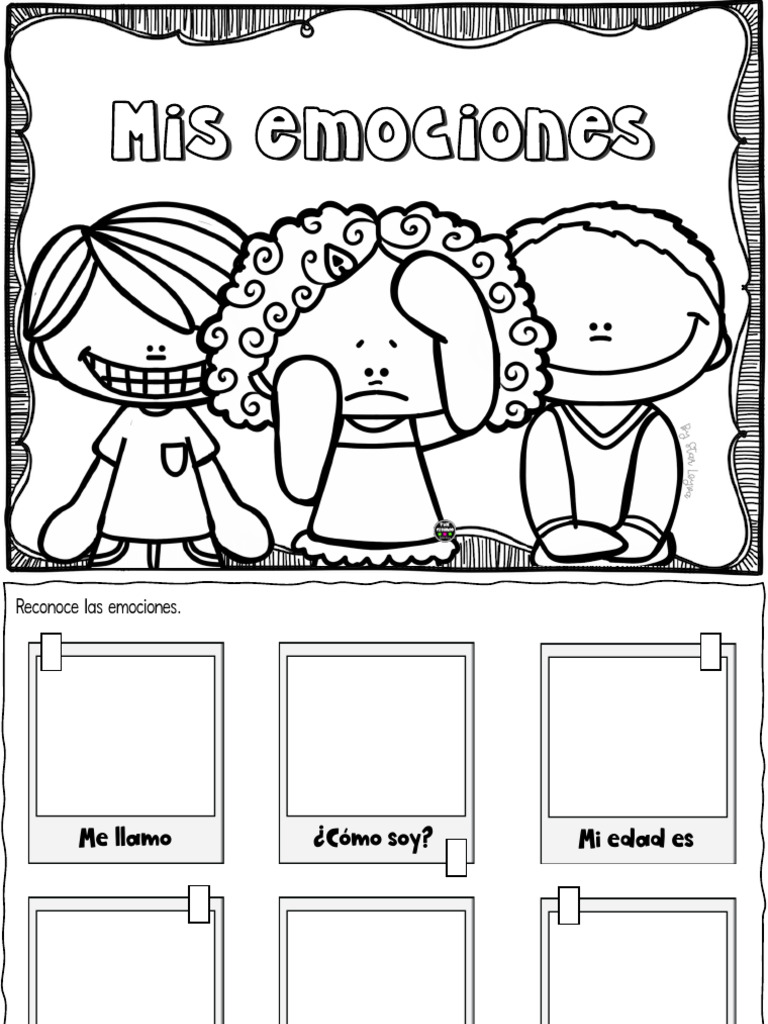 Mis emociones: Actividades para niños | PDF | Las emociones
