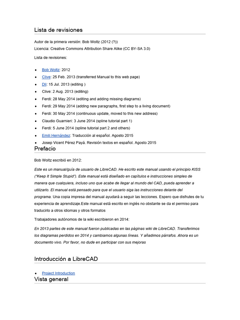 Como Usar Librecad Pdf Ventana Inform Tica Dibujo