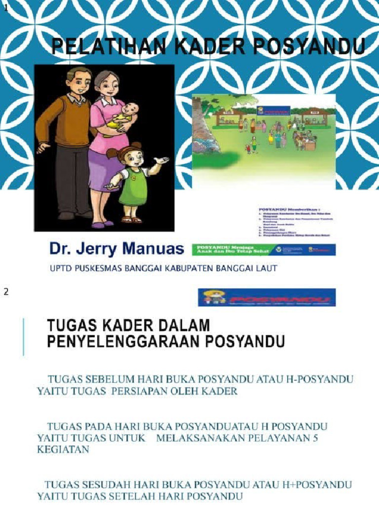 Ppt Pelatihan Kader 2 Pdf