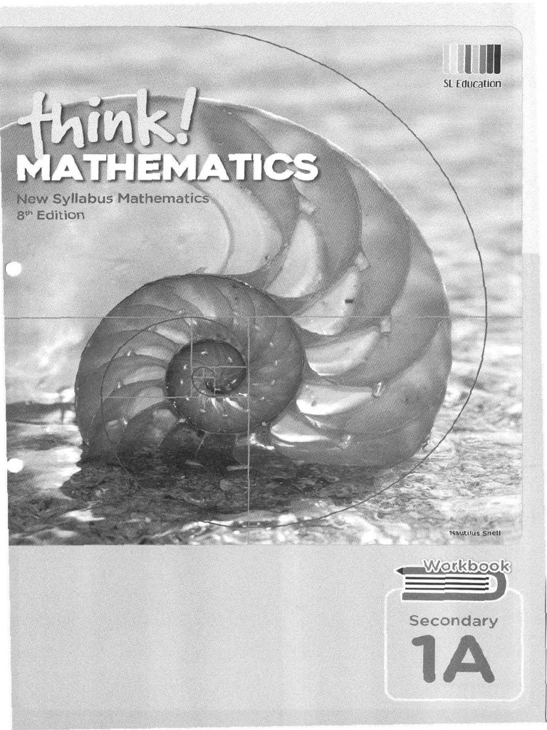 Think mathematics secondary 1a workbook pdf