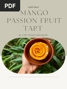 Mango Passion Fruit Tart