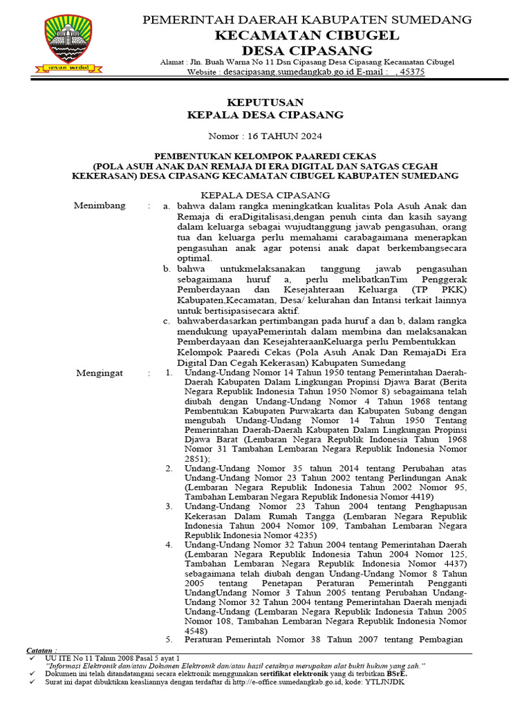 Surat keputusan kepala 1719888393644 pdf