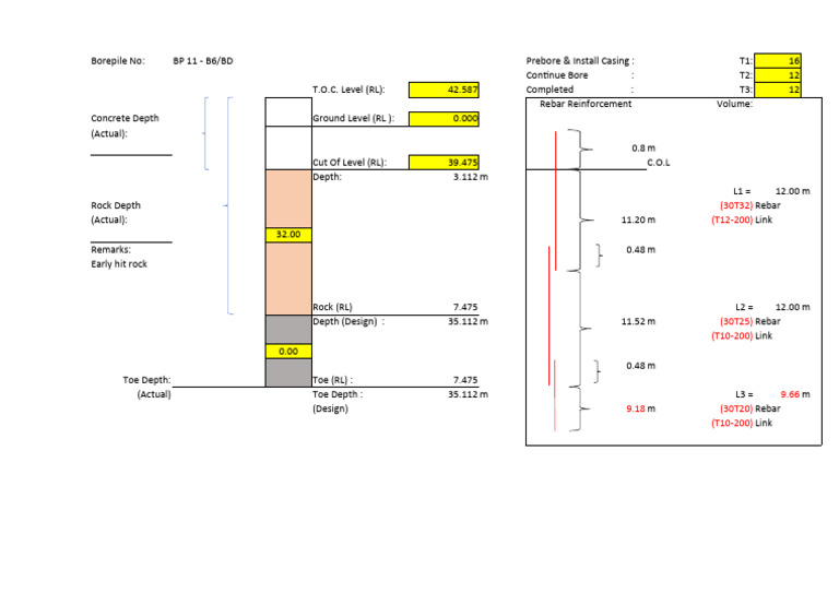 Checking Depth BP 11 (B6 .BD) | PDF | Structural Engineering ...