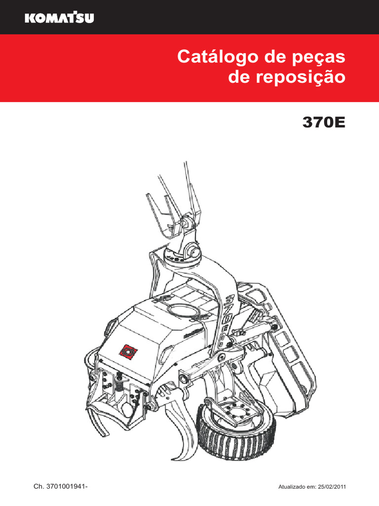 Catálogo de Peças de Reposição 370E | PDF | Technology & Engineering