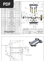 Engine Block Technical Drawing Dimensions | PDF | Mechanical Engineering