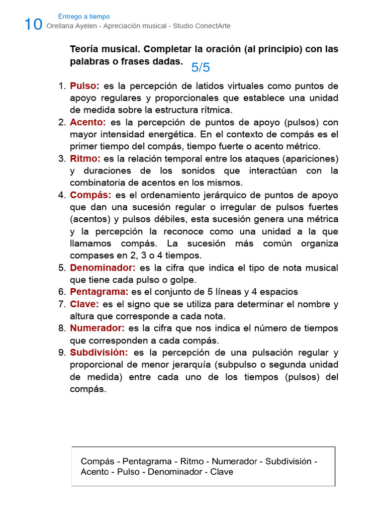 Trabajo | PDF | Artes del Lenguaje y Comunicación