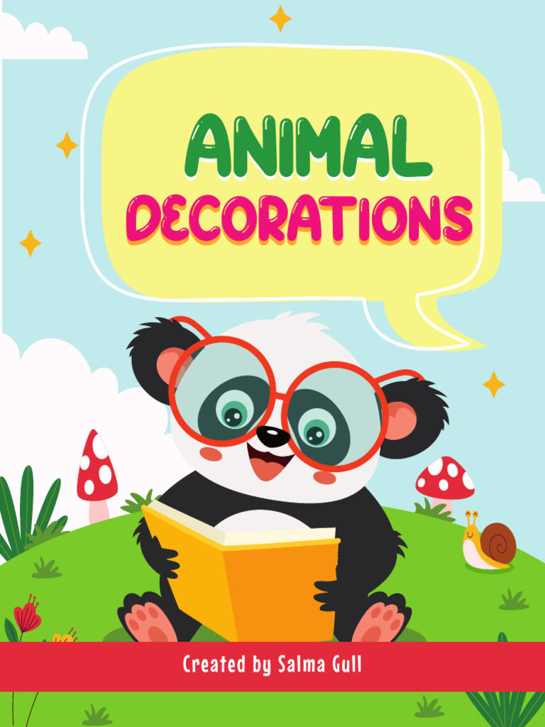 Animal Decorations | PDF