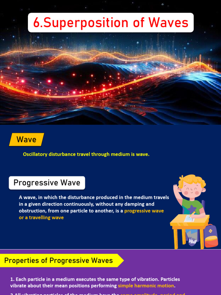 6.superposition of Waves | PDF | Waves | Motion (Physics)